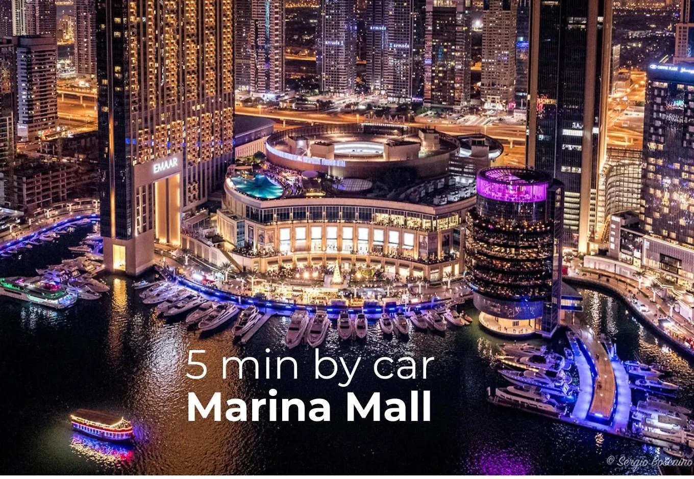 Near Metro - Spacious 1Br Jlt & Free Baby Gear Dubai Apartamento